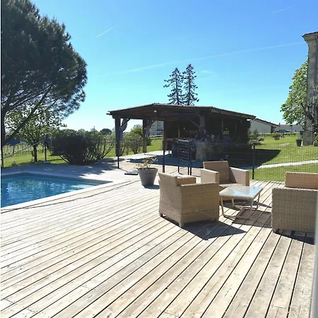 Spa, Elegance Et Charme Au Coeur Des Vignes - Piscine&Spa Decoration Artisanale Le Pian-sur-Garonne Exterior photo